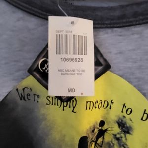 BNWT Nightmare Before Christmas ringer tee